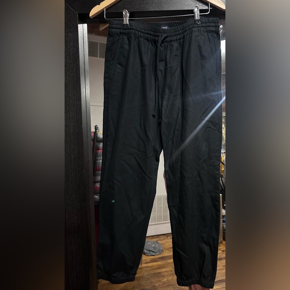 J. Crew Black Track Pants